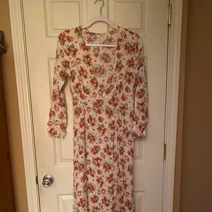 Floral maxi dress